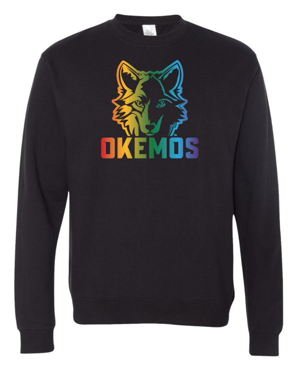 Custom Apparel - Screen Printing - Bennett Woods - Adult Unisex Okemos Pride Crewneck - Bennett Woods - 14956