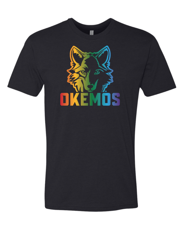 Custom Apparel - Screen Printing - Bennett Woods - Adult Unisex Okemos Pride T-Shirt - Bennett Woods - 14956