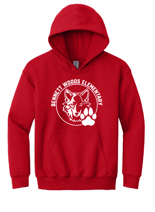 Custom Apparel - Screen Printing - Bennett Woods Back to School 2024 - 25 - Class Hooded Sweatshirts *Choose your students grade* - Bennett Woods Back to School 2024/25 - 16349