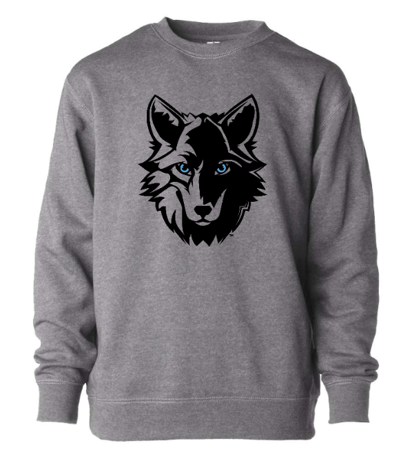 Custom Apparel - Screen Printing - Bennett Woods Back to School 2024/25 - Youth Crew Crewneck Sweatshirt - Bennett Woods Back to School 2024/25 - 16349