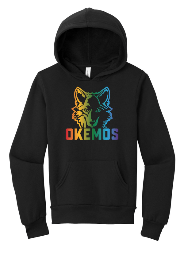 Custom Apparel - Screen Printing - Bennett Woods - Youth Okemos Pride Hoodie - Bennett Woods - 14956
