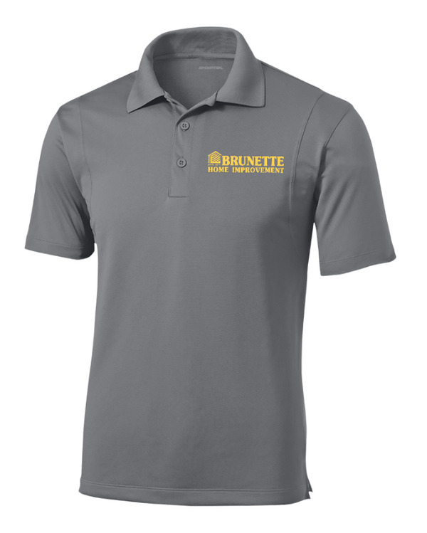 Custom Printed Apparel | Brunette Home Improvement Fall 2025 - Adult Performance Polo (MULTIPLE COLOR OPTIONS) - Brunette Home Improvement F25 - 18373