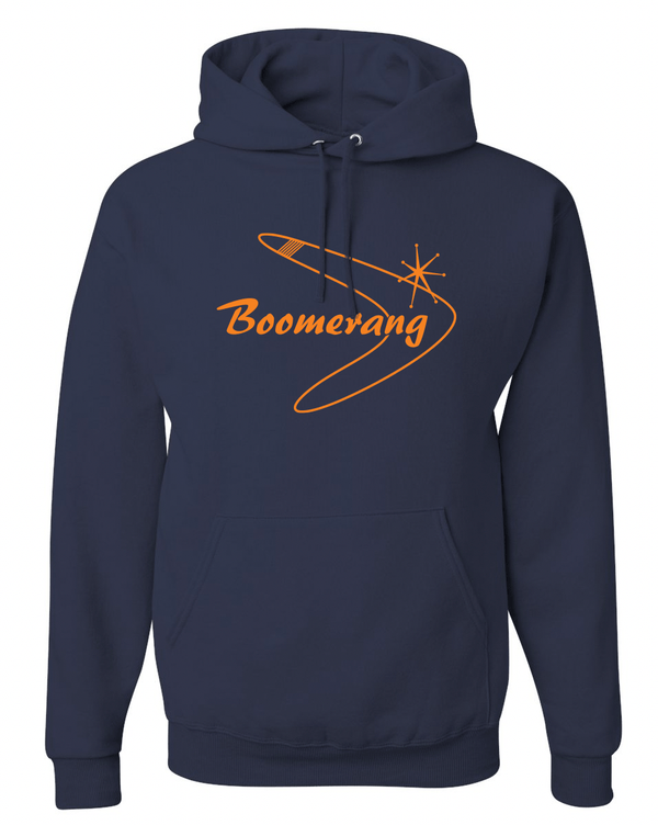 Custom Apparel - Screen Printing - Camp Boomerang Winter 2024 Hooded Sweatshirt - Camp Boomerang - 17037