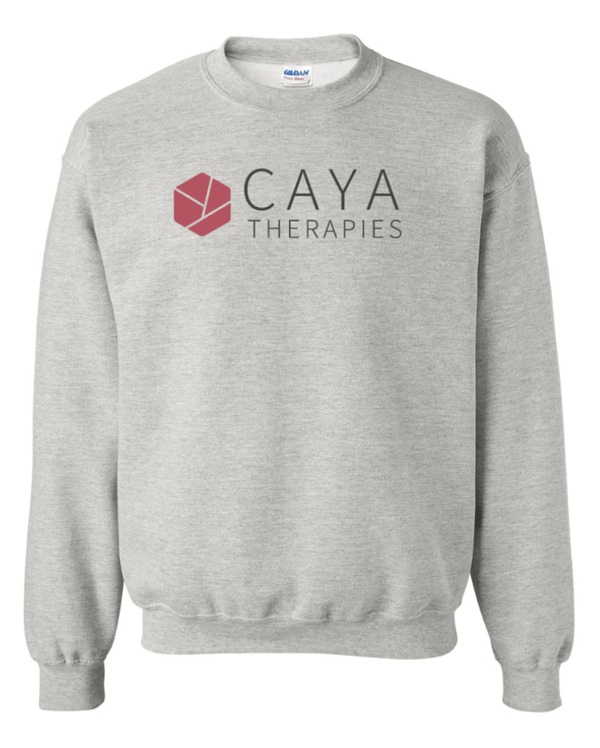 Custom Apparel - Screen Printing - CAYA Therapies - Heavy blend Crewneck Sweatshirt - CAYA Therapies - 16315