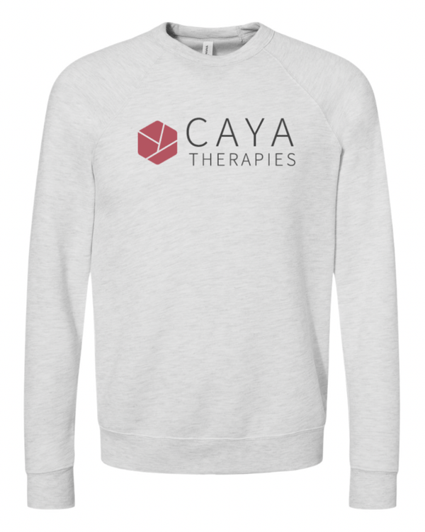 Custom Apparel - Screen Printing - CAYA Therapies - Sponge Fleece Crewneck Sweatshirt - CAYA Therapies - 16315