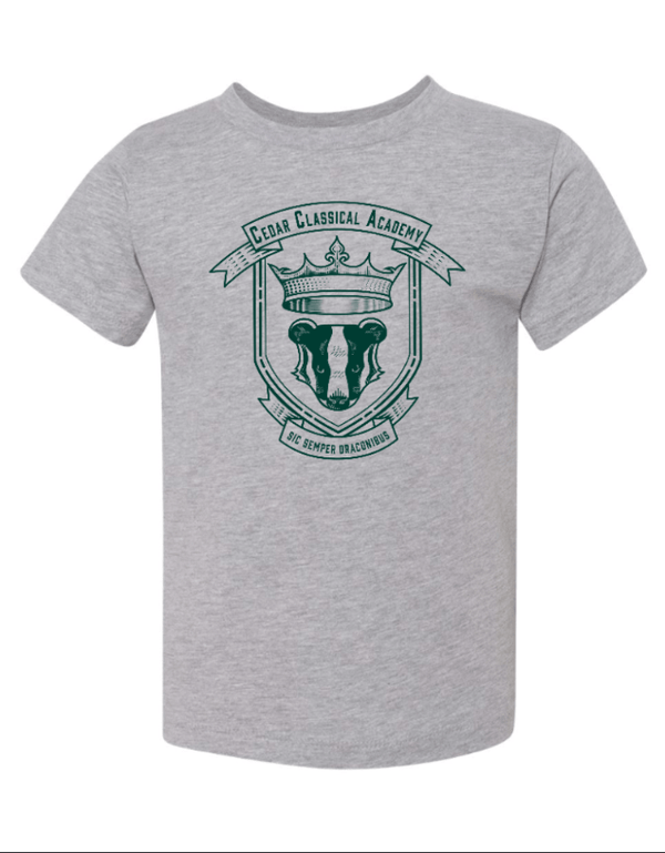 Custom Apparel - Screen Printing - Cedar Classical Academy - Youth T-Shirt - Cedar Classical - 16866