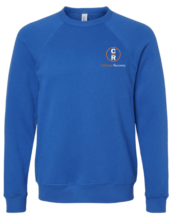 Custom Apparel - Screen Printing - Celebrate Recovery 2024 - Adult Unisex Crewneck Sweatshirt - Celebrate Recovery 2024 - 15733