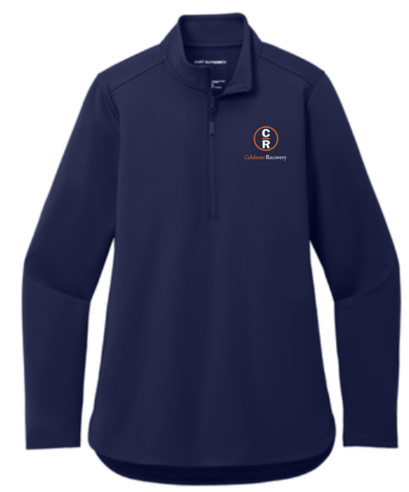 Custom Apparel - Screen Printing - Celebrate Recovery 2024 - Ladies 1/4 Zip Pullover - Celebrate Recovery 2024 - 15733