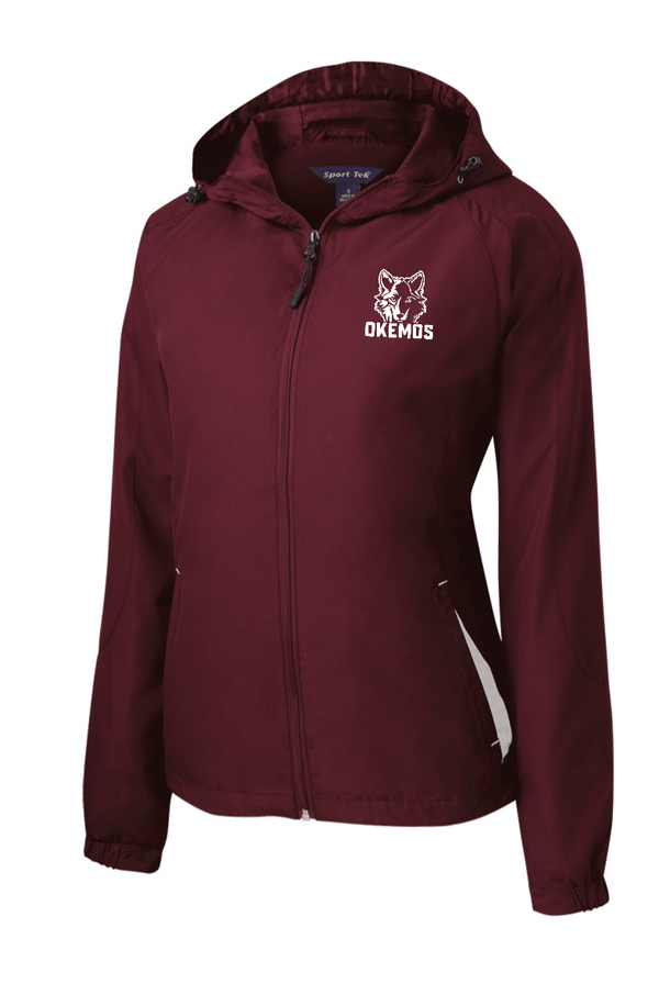 Custom Apparel - Screen Printing - Chippewa Middle School - Ladies Hooded Raglan Jacket - Chippewa Middle School - 15039