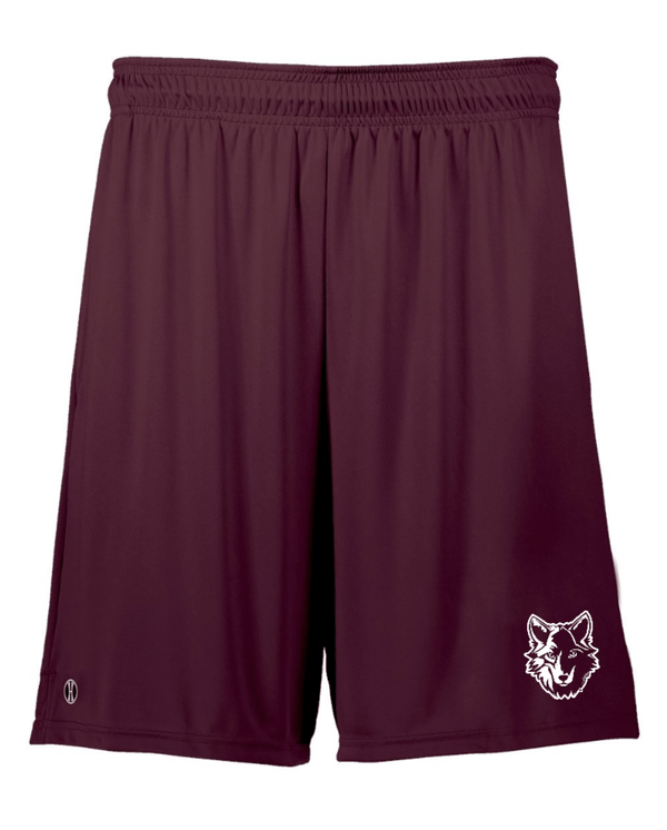 Custom Printed Apparel | CMS 8th Grade Trip Fundraiser - Men's Maroon Performance Shorts - CMS 8th Grade Trip Fundraiser - 18138