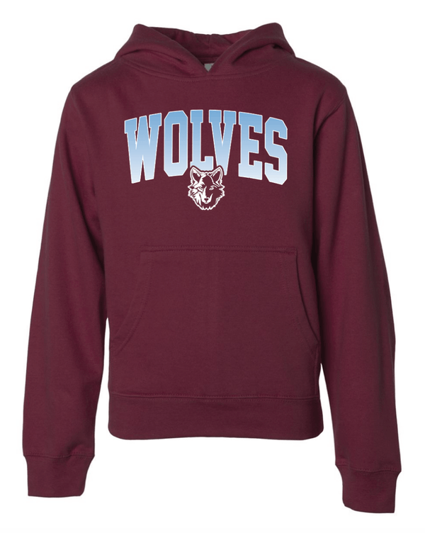 Custom Apparel - Screen Printing - CMS Field Trip - Youth Midweight Hooded Sweatshirt - 8th Grade CMS Field Trip - 15015