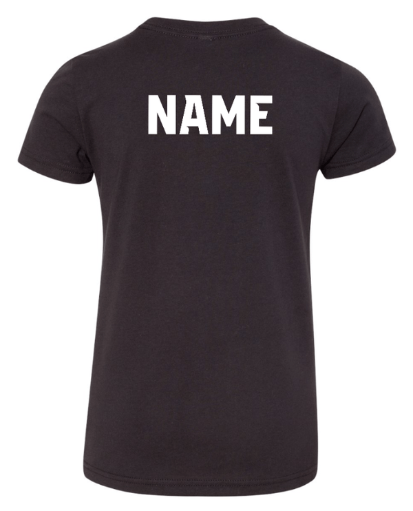 Custom Apparel - Screen Printing - CMS Okemos Volleyball - Youth T-Shirt Maroon/ Dk Grey PERSONALIZATION AVAILABLE - CMS Okemos Volleyball - 16494