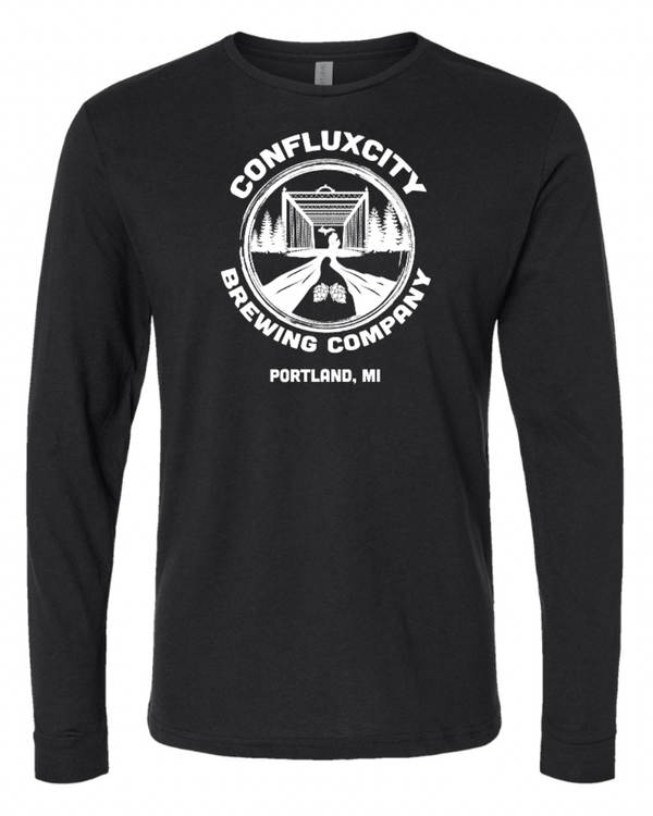 Custom Apparel - Screen Printing - ConfluxCity 2024 - CVC Long Sleeve T-Shirt - ConfluxCity 2024 - 15367