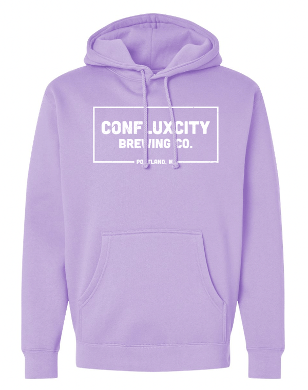 Custom Apparel - Screen Printing - ConfluxCity 2024 - Heavyweight Hoodie - ConfluxCity 2024 - 15367