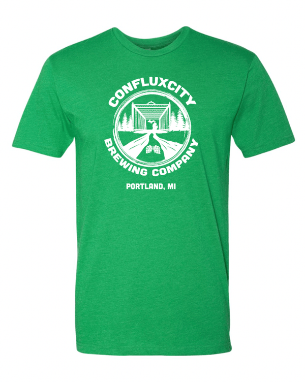 Custom Apparel - Screen Printing - ConfluxCity 2024 - Unisex CVC T-shirt - ConfluxCity 2024 - 15367