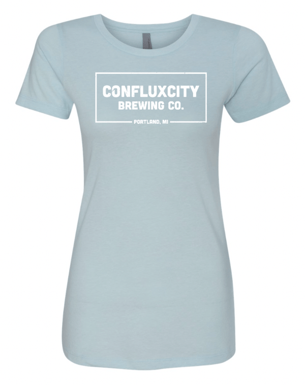 Custom Apparel - Screen Printing - ConfluxCity 2024 - Woman's CVC T-Shirt - ConfluxCity 2024 - 15367