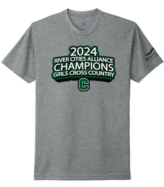 Custom Apparel - Screen Printing - Coopersville 24 XC Girls Champions - Unisex T-Shirt - Coopersville 24 XC Girls Champions - 16865