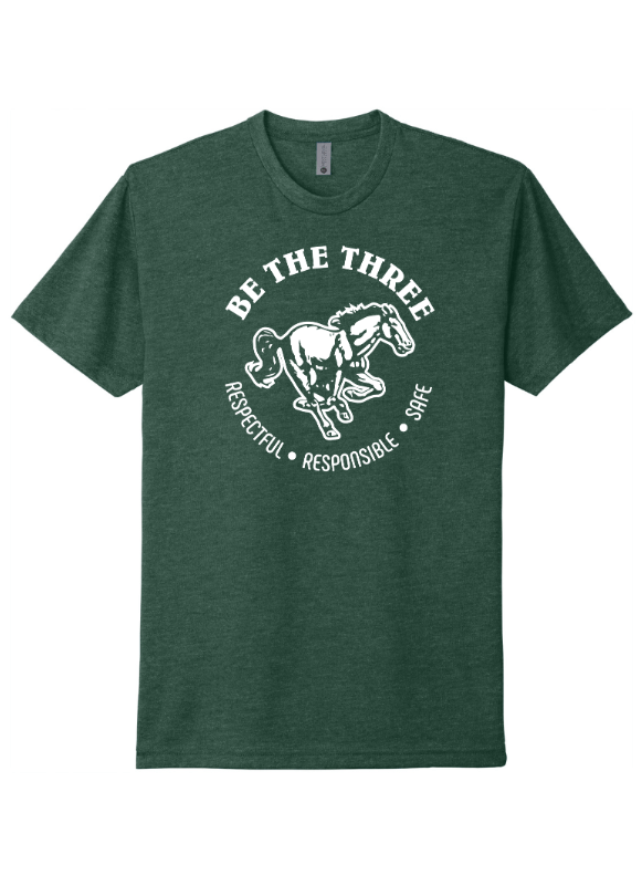Custom Apparel - Screen Printing - Coopersville - Be the Three - Adult Unisex T-Shirt - Coopersville - Be the Three - 16774
