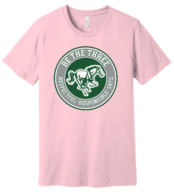 Custom Printed Apparel | Coopersville "Be The Three" Fall 2025 - Adult T-Shirt Circle Design (MULTIPLE COLOR OPTIONS) - Coopersville "Be The Three" F25 - 18612