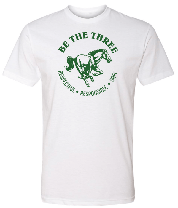 Custom Printed Apparel | Coopersville "Be The Three" Fall 2025 - Adult T-Shirt Word Design (MULTIPLE COLOR OPTIONS) - Coopersville "Be The Three" F25 - 18612