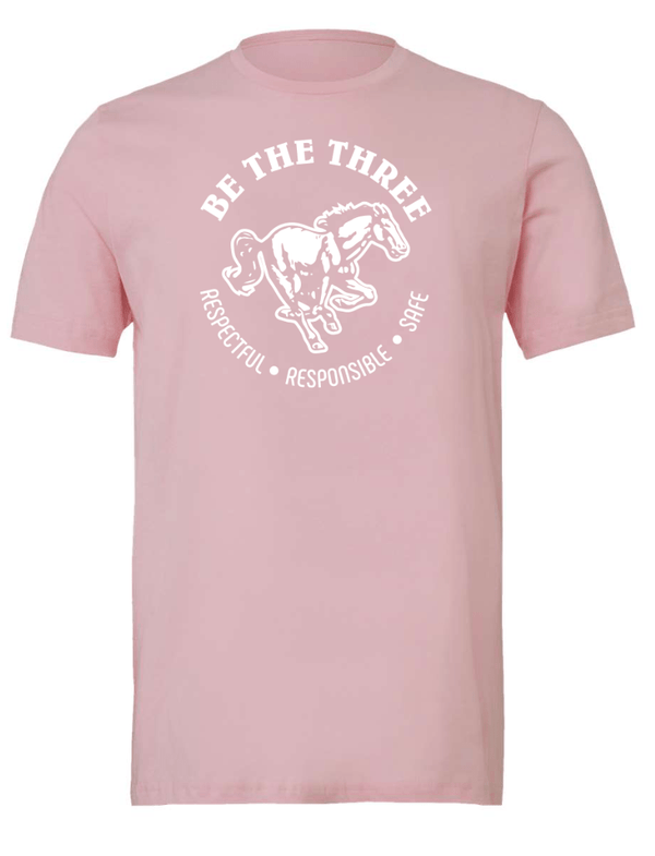 Custom Printed Apparel | Coopersville "Be The Three" Fall 2025 - Adult T-Shirt Word Design (MULTIPLE COLOR OPTIONS) - Coopersville "Be The Three" F25 - 18612
