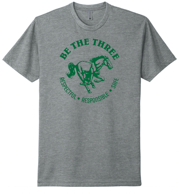 Custom Printed Apparel | Coopersville "Be The Three" Fall 2025 - Adult T-Shirt Word Design (MULTIPLE COLOR OPTIONS) - Coopersville "Be The Three" F25 - 18612