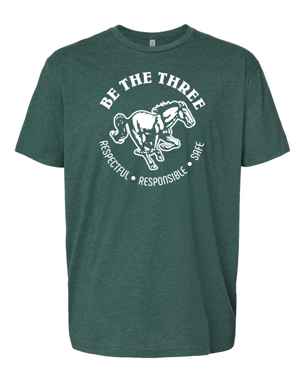 Custom Apparel - Screen Printing - Coopersville - Be The Three - Unisex T-Shirt - Coopersville - 14666