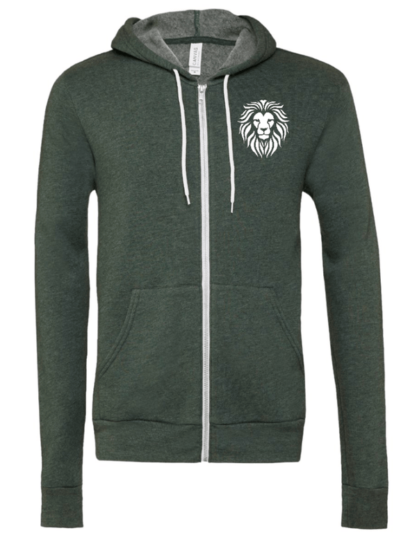 Custom Printed Apparel | Coram Deo Fall 2025 - Adult Full Zip Hooded Sweatshirts - Coram Deo Fall 2025 - 18452