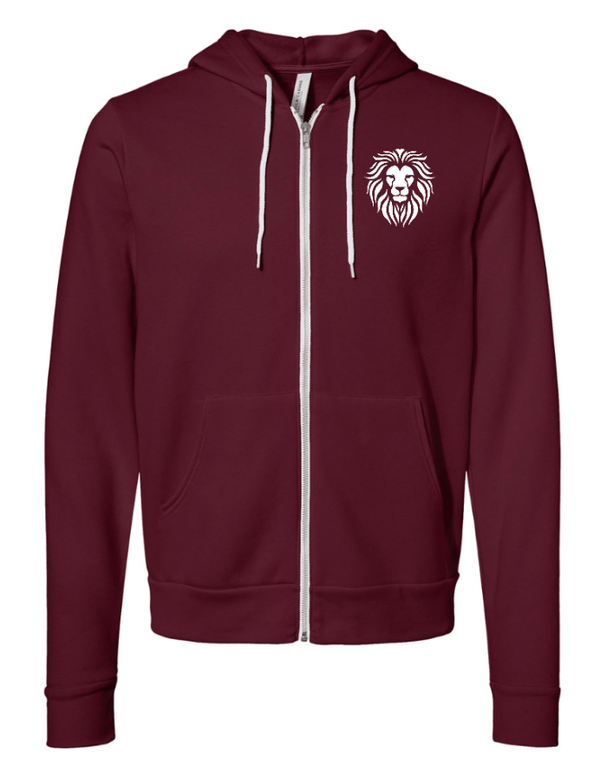 Custom Printed Apparel | Coram Deo Fall 2025 - Adult Full Zip Hooded Sweatshirts - Coram Deo Fall 2025 - 18452