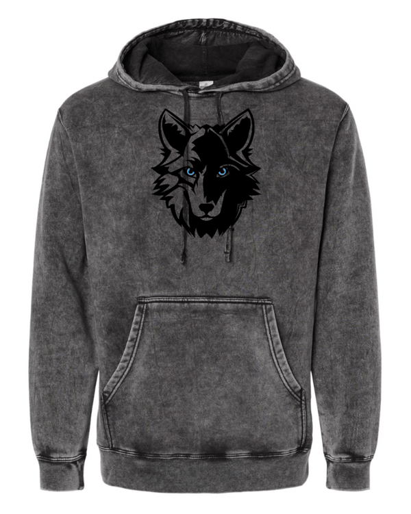 Custom Apparel - Screen Printing - Cornell Back to School - Mid - weight Mineral Washed Hoodie - Cornell Back to School - 16174