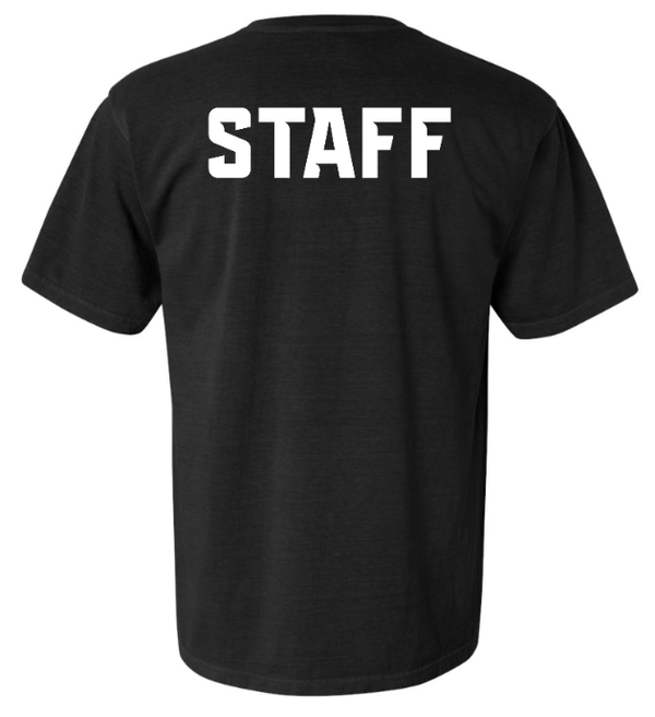 Custom Apparel - Screen Printing - Cornell Elementary 2024 - Adult Unisex Black Staff T-Shirt - Cornell 2024 - 15376