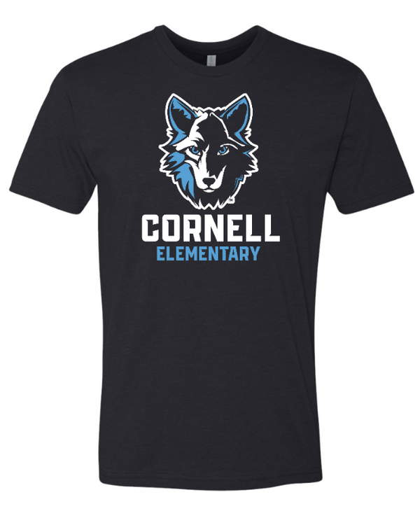 Custom Apparel - Screen Printing - Cornell Elementary School - Unisex Adult T-Shirt - T-shirt - Cornell Elementary School - 14821