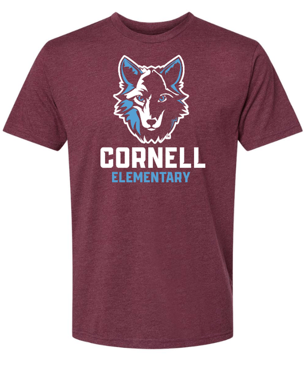 Custom Apparel - Screen Printing - Cornell Elementary Staff - Unisex T-Shirt - T-shirt - Cornell Elementary Staff - 14755