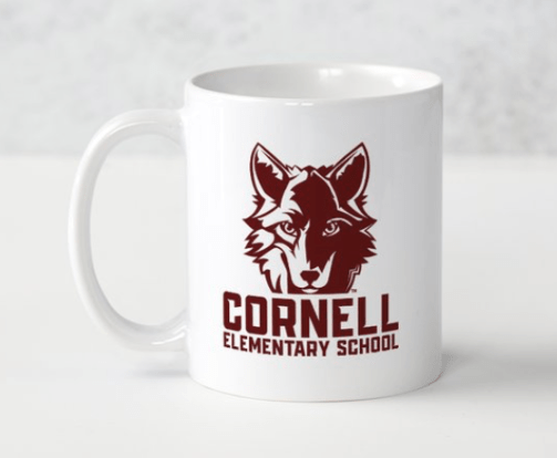 Custom Apparel - Screen Printing - Cornell Elementary Summer 2025 - 15 Oz. Ceramic Mug - Cornell Summer 2025 - 17926