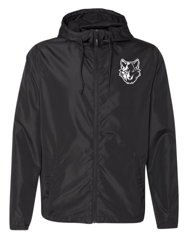 Custom Apparel - Screen Printing - Cornell Elementary Summer 2025 - Adult Lightweight Windbreaker Jacket **Maroon / Black** - Cornell Summer 2025 - 17926