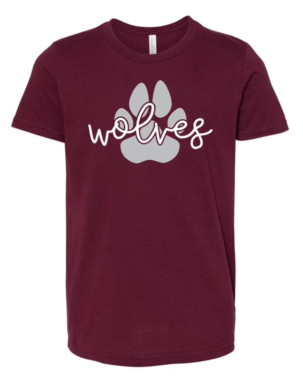 Custom Apparel - Screen Printing - Cornell Elementary Summer 2025 - Youth T-Shirt **Paw Print Design** - Cornell Summer 2025 - 17926