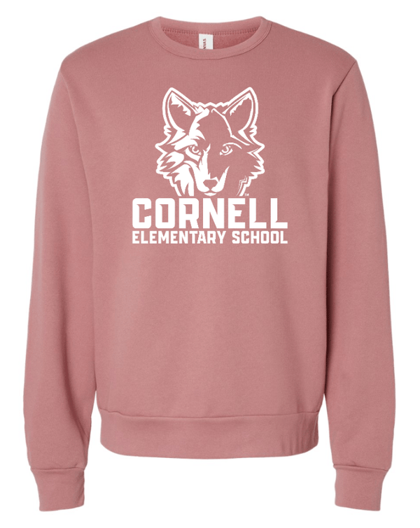 Custom Apparel - Screen Printing - Cornell Fall/Winter - Adult Fleece Crewneck - Cornell Fall/Winter - 16694