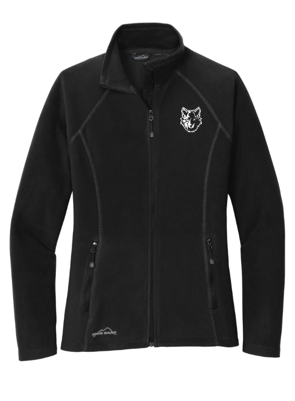 Custom Apparel - Screen Printing - Cornell Fall/Winter - Eddie Bauer Women's Full Zip Fleece Jacket - Cornell Fall/Winter - 16694