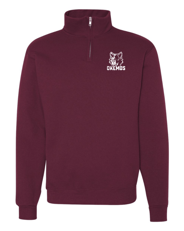 Custom Apparel - Screen Printing - Cornell Winter 2023 - Collar Quarter - Zip Sweatshirt - Cornell Winter 2023 - 14959