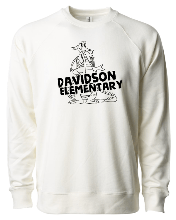 Custom Apparel - Screen Printing - Davidson Elementary School - Adult Crewneck Sweatshirt - Crew Neck Sweatshirt - Davidson Elementary School - 14724