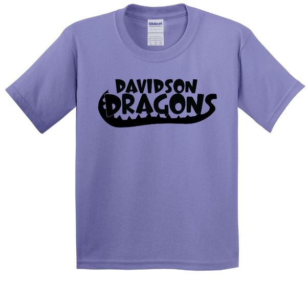 Custom Apparel - Screen Printing - Davidson Elementary Shirts 2025 - Youth Light Purple Shirt - Youth T-shirt - Davidson Elementary School 25 - 17502