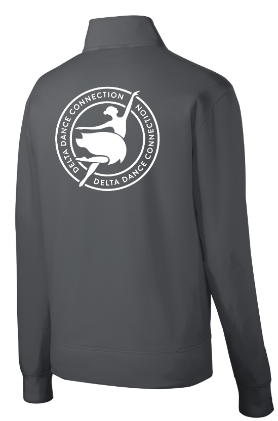 Custom Apparel - Screen Printing - Delta Dance - Company Dance Team - Adult Sport - Wick Fleece Full - Zip Jacket (Name Optional) - Delta Dance Co. Round 2 - 17479
