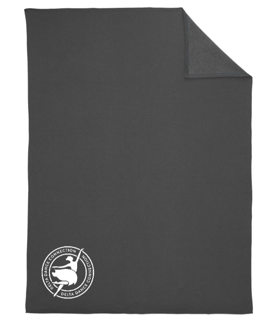 Custom Apparel - Screen Printing - Delta Dance Connection - Circle Logo Oversized Sweatshirt Blanket - Delta Dance Connection - 16948