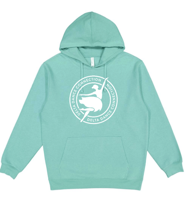 Custom Printed Apparel | Delta Dance Connection Fall 2025 - Adult Hoodie Circle Design (MULTIPLE COLOR OPTIONS) - Delta Dance F25 - 18488