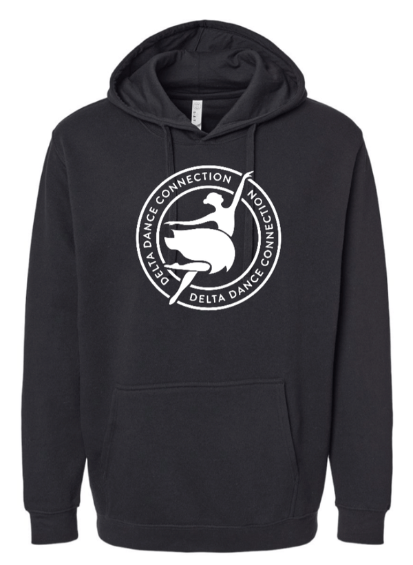 Custom Printed Apparel | Delta Dance Connection Fall 2025 - Adult Hoodie Circle Design (MULTIPLE COLOR OPTIONS) - Delta Dance F25 - 18488