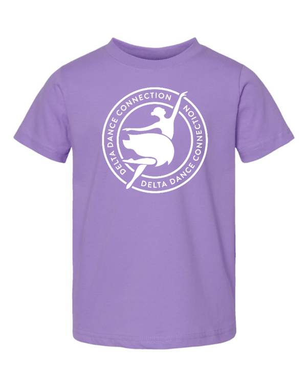 Custom Apparel - Screen Printing - Delta Dance Connection - Toddler Circle Logo T-Shirt - Delta Dance Connection - 17285