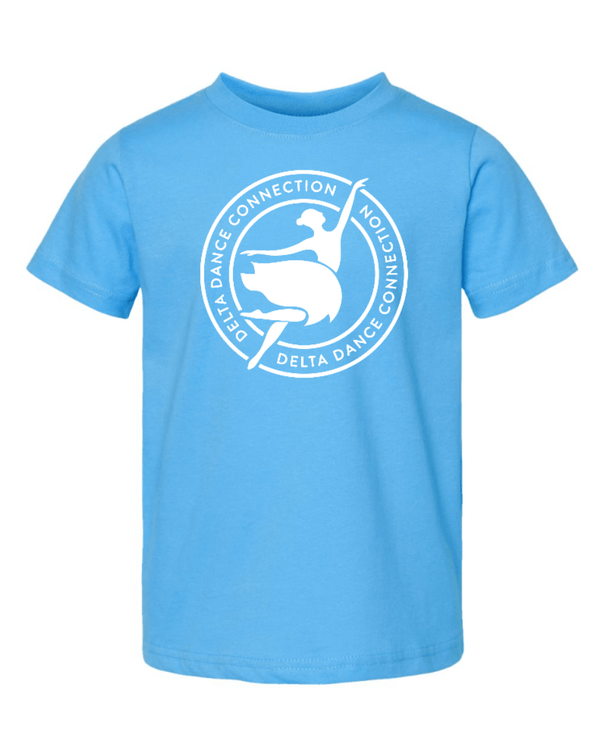 Custom Apparel - Screen Printing - Delta Dance Connection - Toddler Circle Logo T-Shirt - Delta Dance Connection - 17285