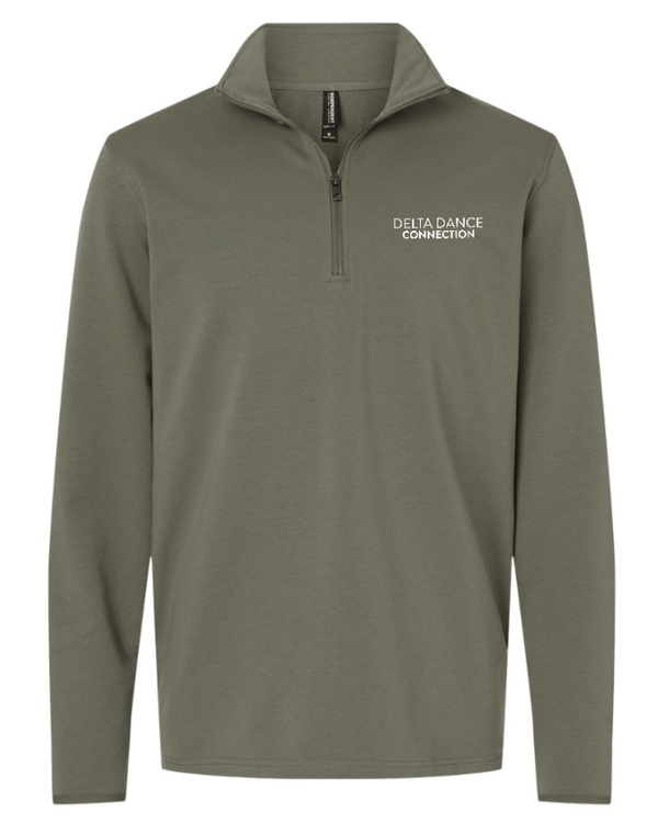 Custom Apparel - Screen Printing - Delta Dance Connection - Unisex Adult 1/4 Zip Pullover - Delta Dance Connection - 16948