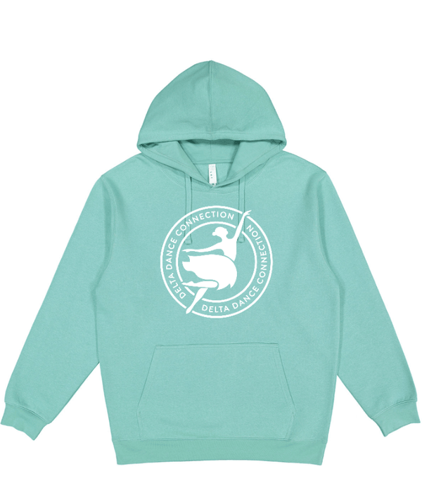 Custom Apparel - Screen Printing - Delta Dance Connection - Unisex Adult Circle Logo Hoodie (Multiple Colors Available) - Delta Dance Connection - 17285