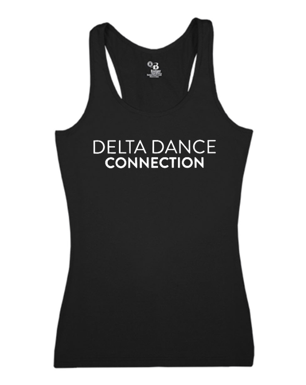 Custom Apparel - Screen Printing - Delta Dance Connection - Women's Compression Racerback - Delta Dance Connection - 17285